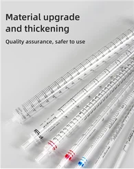 Pipette sérologique de 10 ml de laboratoire de qualité supérieure